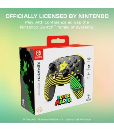 Turtle Beach juhtmevaba mängupult Rematch Nintendo, Super Mario Star