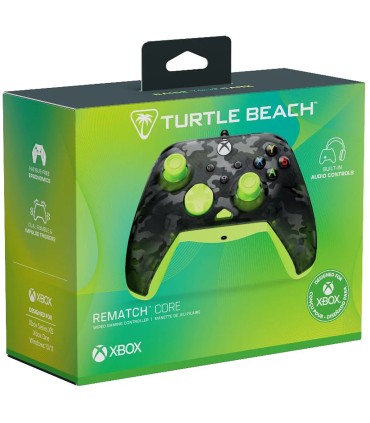 Turtle Beach mängupult Rematch Core Xbox, ghost camo must/kollane