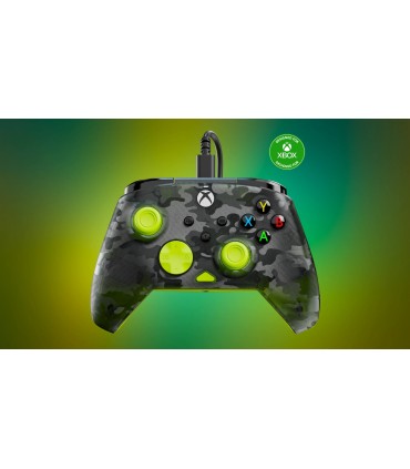 Turtle Beach mängupult Rematch Core Xbox, ghost camo must/kollane