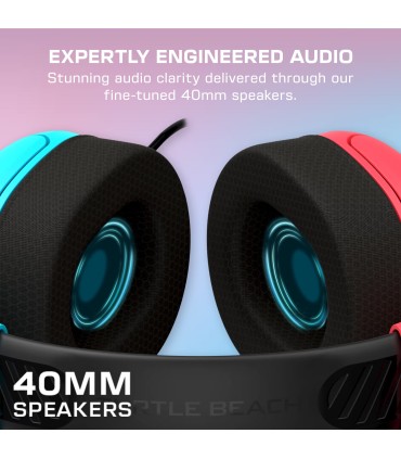 Turtle Beach kõrvaklapid Airlite Fit Nintendo Switch, sinine/punane