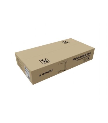 Gembird Mobile Desk With Wheels Black TVS-DESK-02-BK