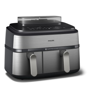 Philips NA555/00 Airfryer Dual Basket auruga kuumaõhufritüür, 9 l