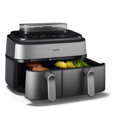 Philips NA555/00 Airfryer Dual Basket auruga kuumaõhufritüür, 9 l