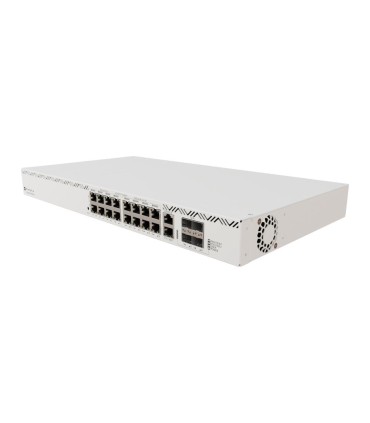 MikroTik | Cloud Router Switch | CRS320-8P-8B-4S+RM with RouterOS v7, 2U rackmount Enclosure | No Wi-Fi | 1000 Mbit/s | Ethernet