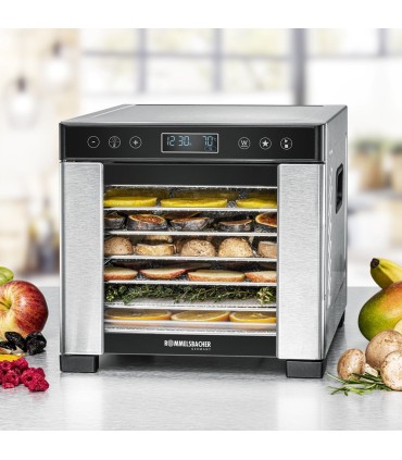 Rommelsbacher DA650 toidukuivati, inox