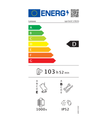 Lenovo Legion Tab (without power adapter) 8,8" Black