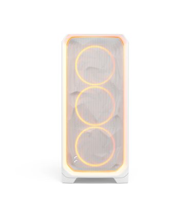 Fractal Design Meshify 3 | Ambience Pro RGB White TG Clear Tint | ATX | Power supply included No