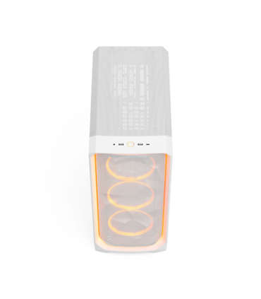 Fractal Design Meshify 3 | Ambience Pro RGB White TG Clear Tint | ATX | Power supply included No