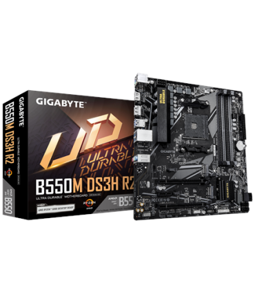 Gigabyte B550M DS3H R2 Processor family AMD
