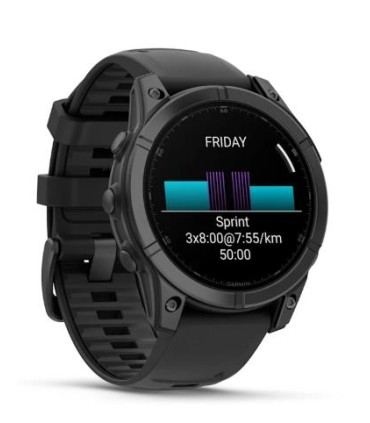 Garmin Fenix E 47mm, must 010-03025-01