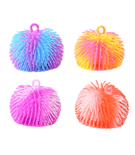 Gerardou0027s Toys Fluffy narmaspall värviline, valgusega 12 cm