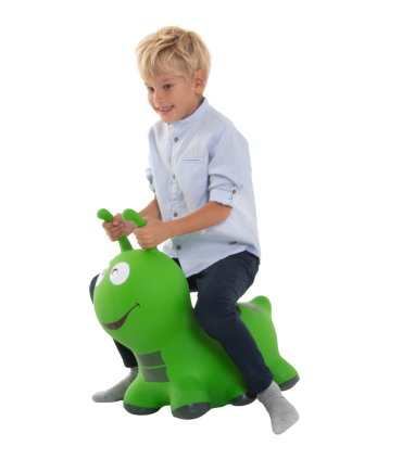 Gerardou0027s Toys Jumpy hüppeloom Ussike, roheline