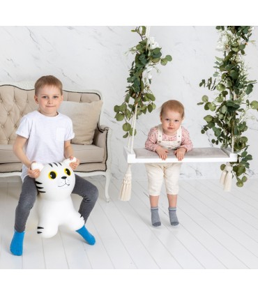 Gerardou0027s Toys Jumpy hüppeloom Kass, valge