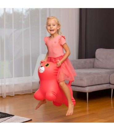 Gerardou0027s Toys Jumpy hüppeloom Kass, roosa