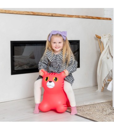 Gerardou0027s Toys Jumpy hüppeloom Kass, roosa