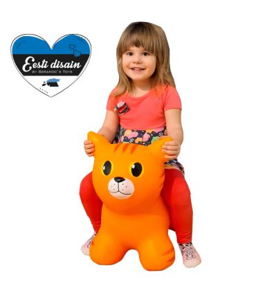 Gerardou0027s Toys Jumpy hüppeloom Kass, oranž