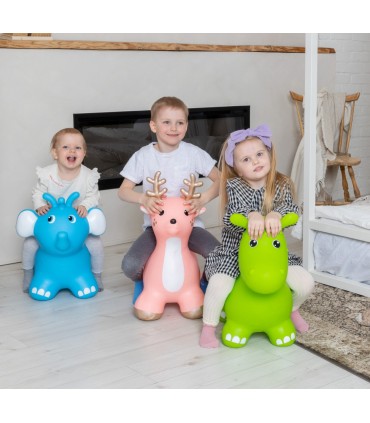 Gerardou0027s Toys Hüppeloom Jumpy Draakon, roheline