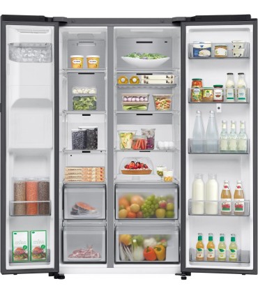 Samsung RS90F66BEFEO Bespoke Black DOI Side-by-Side