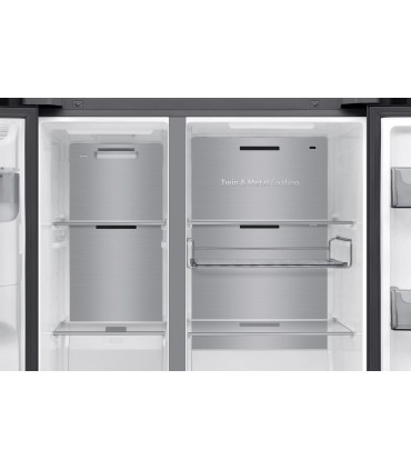 Samsung RS90F66BEFEO Bespoke Black DOI Side-by-Side