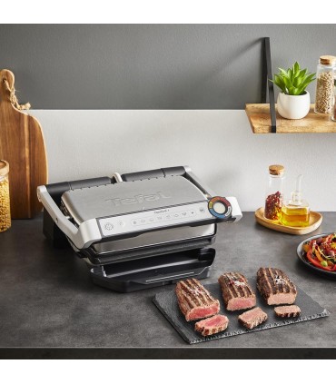Tefal GC718D10 OptiGrill+, grilltangid, inox