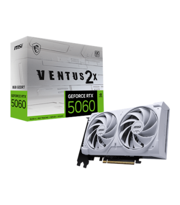 MSI NVIDIA GeForce RTX 5060 8G VENTUS 2X OC WHITE