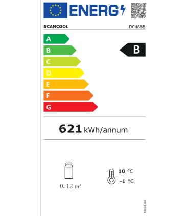 Scandomestic DC48BB vitriinkülmik