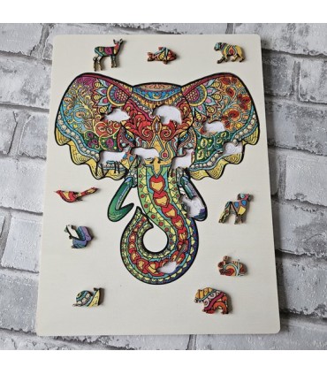 Moxy puidust pusle Elevant 132 tk