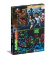 Clementoni pusle Jurassic World 104 tk, pimedas helendav
