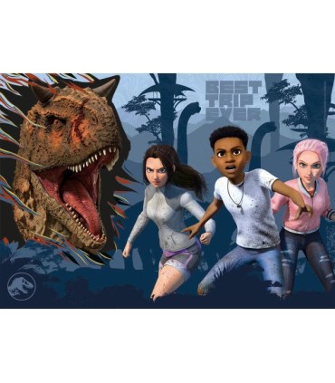 Clementoni pusle Jurassic World 104 tk, pimedas helendav