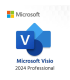 Microsoft Visio Professional 2024 Online Product Key License 1 License Downloadable NR | EP2-07111 | All Languages | ESD