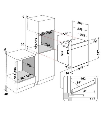 Whirlpool WOI11P8FHT2SBAF