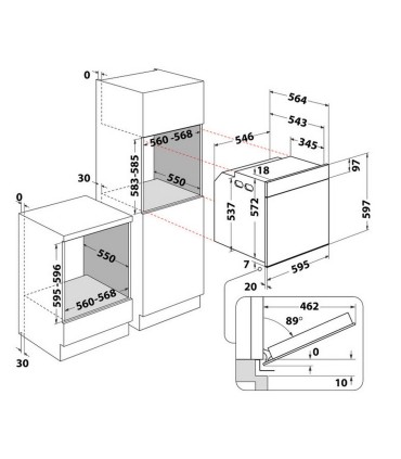 Whirlpool WOI7P8FHT1SBA