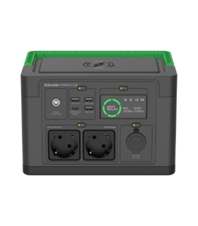 Schneider Electric APC OffGrid Portable Power Station 330, 230V, 332Wh Lithium-ion, LCD, 2 CEE 7/3 Schuko outlets