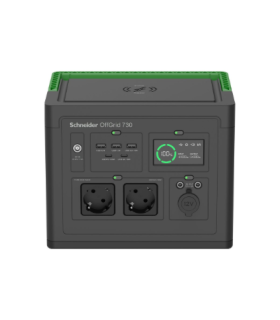 Schneider Electric APC OffGrid Portable Power Station 730, 738Wh Lithium-ion, LCD