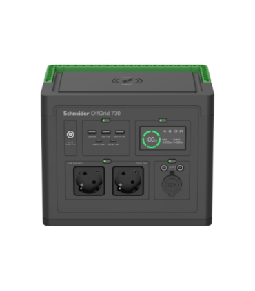 Schneider Electric APC OffGrid Portable Power Station 730, 738Wh Lithium-ion, LCD