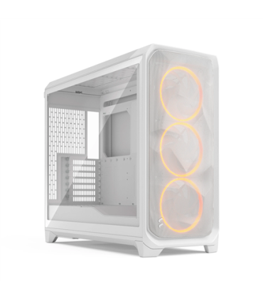 Fractal Design Meshify 3 XL, White RGB TG Clear Tint, Mid-Tower