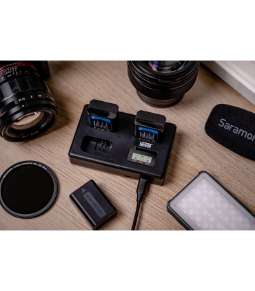 Newell akulaadija TT-USB-C 3x Sony NP-FW50