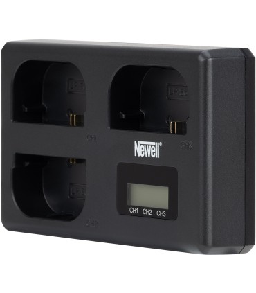 Newell akulaadija TT-USB-C 3x Canon LP-E6
