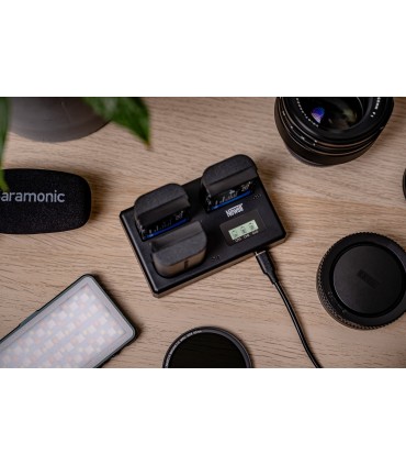 Newell akulaadija TT-USB-C 3x Canon LP-E6