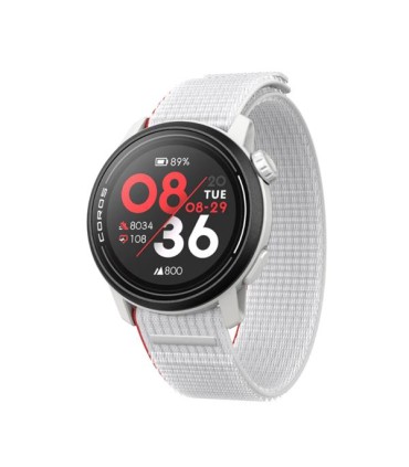 COROS PACE 3 Sport GPS-kell, valge, nailonrihmaga