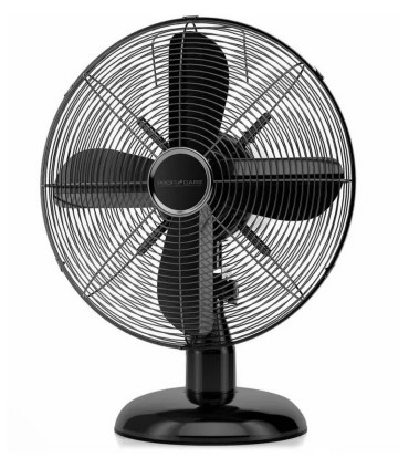 Proficare PCVL3063 lauaventilaator, metall, must