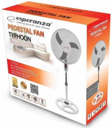 Esperanza EHF002WE 40 cm põrandaventilaator valge