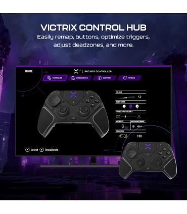 Turtle Beach juhtmevaba mängupult Victrix Pro BFG Reloaded PlayStation, must