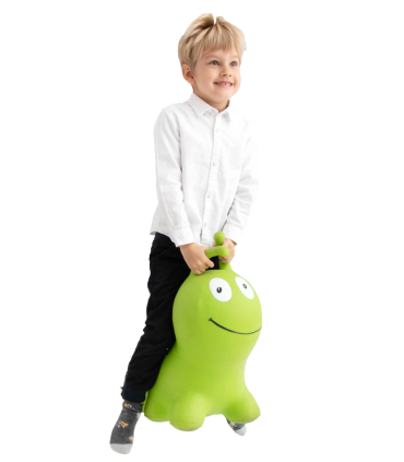 Gerardou0027s Toys Jumpy hüppeloom Ussike, roheline