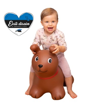 Gerardou0027s Toys Jumpy hüppeloom Koer, pruun