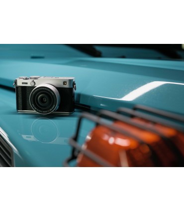 Fujifilm X-E5 kere, hõbedane