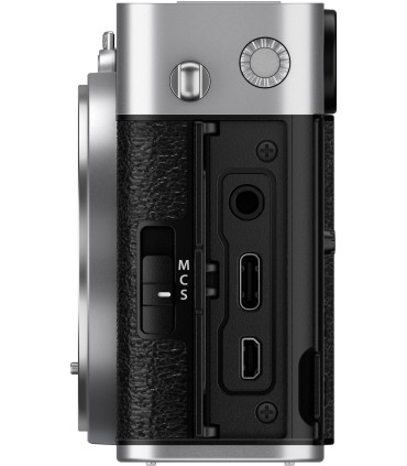 Fujifilm X-E5 kere, hõbedane