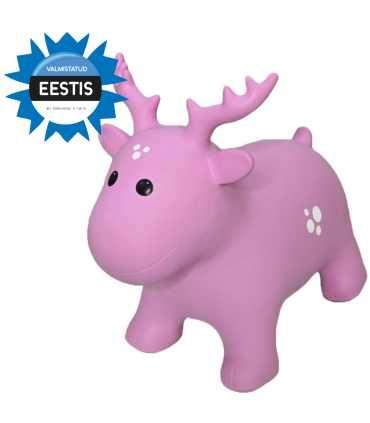 Gerardou0027s Toys Jumpy hüppeloom Põder pakendis, roosa