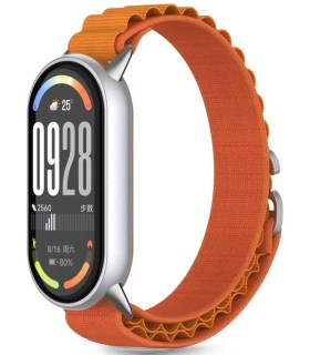 Tech-Protect kellarihm Nylon Pro Xiaomi Smart Band 8/9/10, oranž