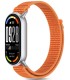 Tech-Protect kellarihm Nylon Stripe Xiaomi Smart Band 8/9/10, oranž/hall